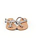 Merona Silver Sandals Size 6 1/2 - photo 2