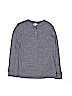 Crewcuts Outlet 100% Cotton Blue Long Sleeve Henley Size 6 - 7 - photo 1
