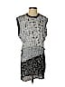 Helmut Lang 100% Silk Gray Casual Dress Size 4 - photo 1