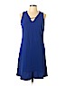 Les Amis Blue Casual Dress Size L - photo 1