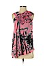 Robert Rodriguez 100% Polyester Pink Sleeveless Blouse Size 2 - photo 1