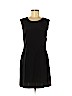 Theory 100% Polyester Black Casual Dress Size 4 - photo 1