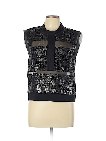 Rebecca Taylor Sleeveless Silk Top (view 1)