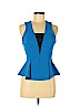 Robert Rodriguez Blue Sleeveless Blouse Size 6 - photo 1