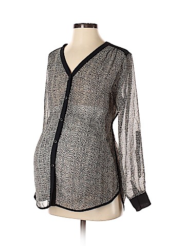 A Pea in the Pod Long Sleeve Blouse (view 1)