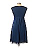Signature by Sangria 100% Nylon Blue Casual Dress Size 10 (petite) - photo 2