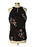 Violet & Claire 100% Polyester Black Sleeveless Blouse Size L - photo 2