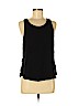Theory 100% Silk Black Sleeveless Silk Top Size M - photo 1