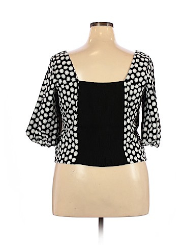 ELOQUII 3/4 Sleeve Blouse (view 2)