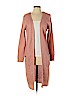 Ambiance Apparel 100% Acrylic Pink Cardigan Size S - photo 1