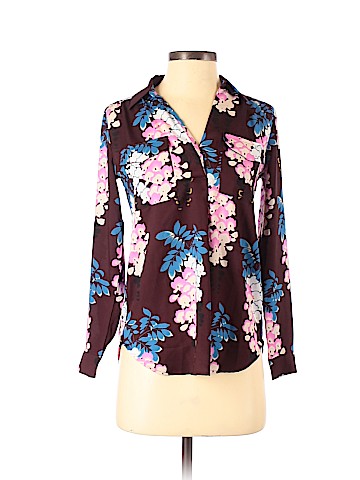 Ann Taylor Long Sleeve Blouse (view 1)