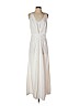 Assorted Brands 100% Silk Ivory Cocktail Dress Size P (petite) - photo 1