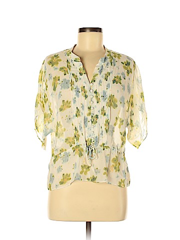 Banana Republic 3/4 Sleeve Silk Top (view 1)