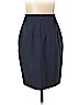 Banana Republic Blue Wool Skirt Size 00 (petite) - photo 2