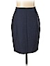 Banana Republic Blue Wool Skirt Size 00 (petite) - photo 1