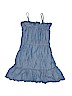 Gap Kids 100% Cotton Solid Blue Dress Size M (youth) - photo 2