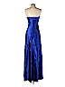 BCBGMAXAZRIA 100% Polyester Blue Cocktail Dress Size 4 - photo 2