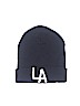 LA Hearts 100% Acrylic Graphic Black Beanie One size - photo 1