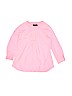 Gap Kids Outlet 100% Cotton Pink Long Sleeve Henley Size M (youth) - photo 1