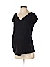 A Pea in the Pod 100% Linen Black Short Sleeve Top Size S - photo 1