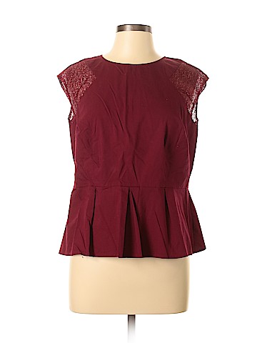 Worthington Short Sleeve Blouse (view 1)