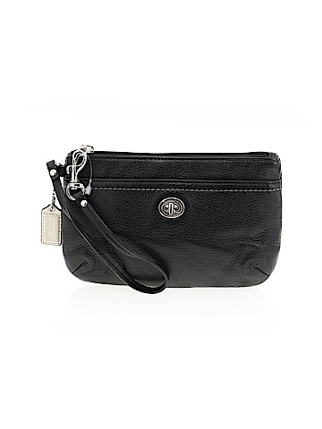 Coach Factory Leather Wristlet (view 1)