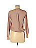 The Limited 100% Polyester Tan Long Sleeve Blouse Size XS (petite) - photo 2