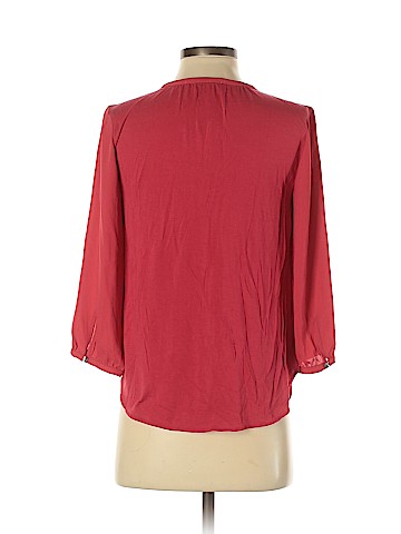 Ann Taylor LOFT 3/4 Sleeve Blouse (view 2)