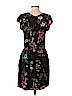 Rebecca Taylor 100% Silk Black Casual Dress Size 2 - photo 2