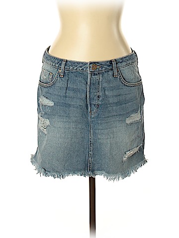 H&M Denim Skirt (view 1)