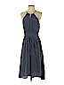 Club Monaco 100% Silk Blue Casual Dress Size 4 - photo 1