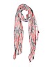 Gorjana 100% Polyester Print Gray Scarf One size - photo 1