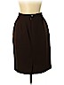 Unbranded 100% Worsted Wool Brown Wool Skirt Size 10 (petite) - photo 2