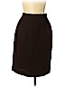 Unbranded 100% Worsted Wool Brown Wool Skirt Size 10 (petite) - photo 1