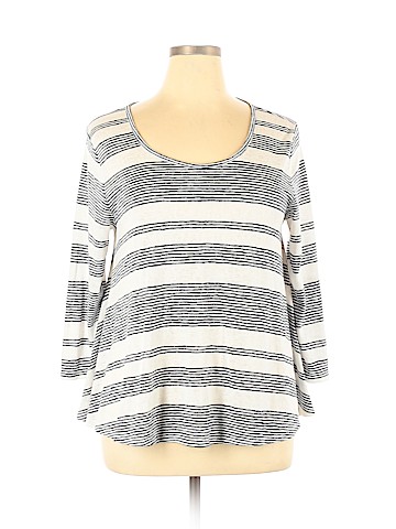 Sonoma Goods for Life Plus 3/4 Sleeve Top (view 1)