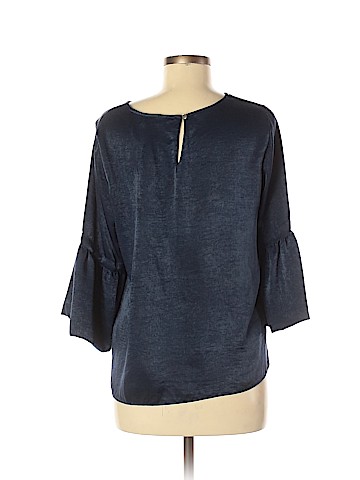 Waverly Grey 3/4 Sleeve Blouse (view 2)