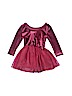 Old Navy Solid Burgundy Dress Size 18-24 mo - photo 2