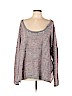 Free People Blue Pullover Sweater Size L - photo 1
