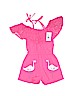 Assorted Brands Graphic Pink Romper Size 3T - photo 1
