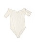 Ambiance Apparel White Bodysuit Size M - photo 2