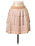 BCBGMAXAZRIA 100% Polyester Tan Casual Skirt Size S - photo 1