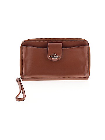 Coach Leather Wristlet (view 1)