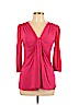 Galliano Pink 3/4 Sleeve Top Size L - photo 1