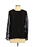Adam Lippes 100% Polyester Black Long Sleeve Blouse Size 12 - photo 1