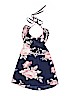 Popreal Floral Blue Dress Size 120 cm / US 6X - photo 1