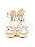 De Blossom Collection Gold Heels Size 8 1/2 - photo 2