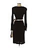 Diane von Furstenberg 100% Rayon Black Casual Dress Size 2 - photo 2