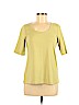 J.jill 100% Cotton Green Short Sleeve Top Size M (petite) - photo 1