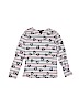 Little Marc Jacobs 100% Cotton Hearts Stripes Pink Long Sleeve T-Shirt Size 8 - photo 1