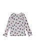Little Marc Jacobs 100% Cotton Hearts Stripes Pink Long Sleeve T-Shirt Size 8 - photo 2